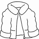 Coloring Jacket Winter Coat Getcolorings Printable Outline sketch template