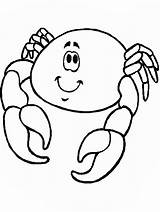 Ausmalbilder Krebse Malvorlagen Animierte Krebs Ausmalbild Krabben sketch template