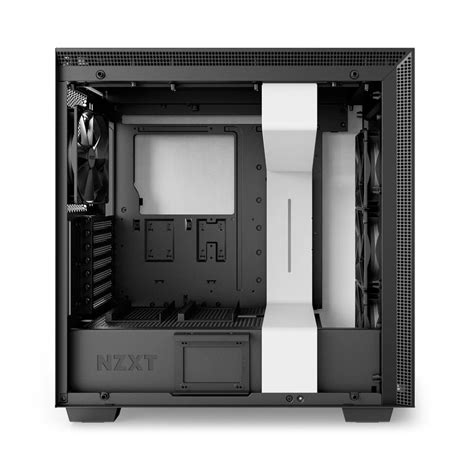 cases nzxt h700i premium tempered glass mid tower case matte white