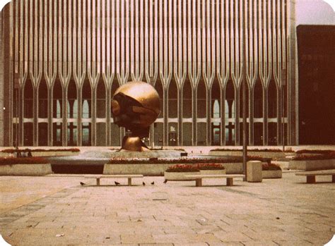 How The World Trade Center Sphere Traveled Nyc After 9 11