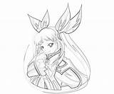 Blazblue Rachel Trigger Calamity Alucard Pet Coloring Pages Another sketch template