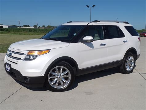 pre owned  ford explorer limited wd suv