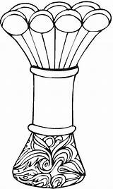 Coloring Vase Pages Adult Pottery Vases Coloringpages Colorpagesformom Vase2 sketch template