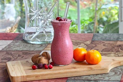 balance  thyroid  ease chronic inflammation   cranberry citrus smoothie