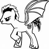 Coloring Dragon Pony American Wecoloringpage Pages sketch template