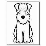 Terrier Wheaten Clipart Coated Airedale Soft Cliparts Cartoon Library Clipground sketch template
