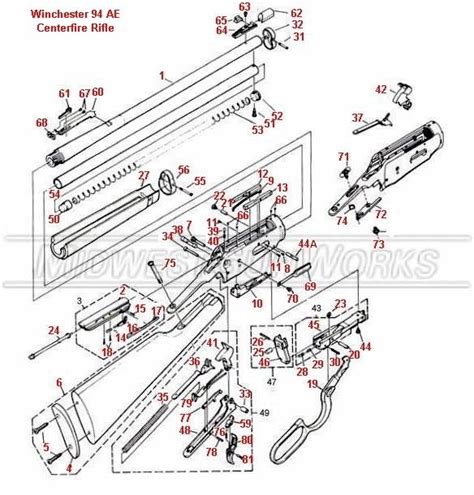 winchester  schematic guns  funs  pinterest winchester guns  weapons