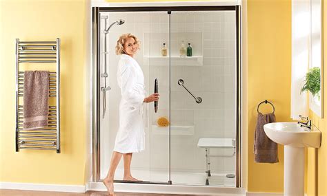 walk in showers shower enclosures easy access showers