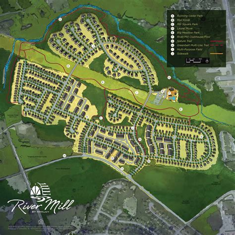 river mill community map