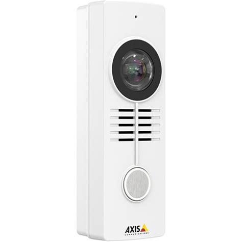 axis   small  powerful network video door station audio  video intercom wdr onvif