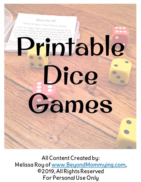 classic printable paper dice template  printable papercraft