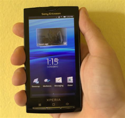 sony ericsson xperia   reviewed  intomobile