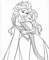 Elsa Coloring Pages Princess Disney Frozen Anna Princesses Baby Simple Coloring4free Printable Walt Characters Sheets Getcolorings Getdrawings Color Queen Adults sketch template