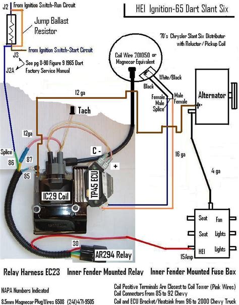 hei module  pin wiring diagram
