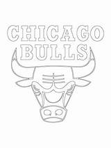 Bulls Chicago Logo Coloring Nba Pages Bull Printable Drawing Red Supercoloring Sport Logos Ruby Bridges Color Stencil Wallpapers Sheet Sports sketch template