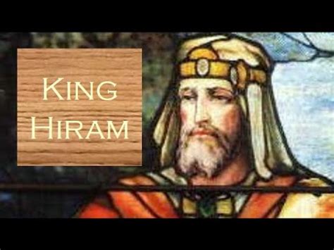 bible character king hiram youtube