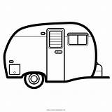 Caravan Caravana Mewarnai Campervans Kendaraan Mobil Pngegg Ultracoloringpages sketch template