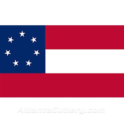 1st Version 1st Confederate National Flag