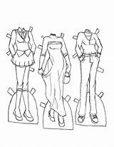 Coloring Clothes Dress Pages Doll Kelly Winter sketch template
