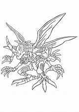 Digimon Coloring Pages Sheets Kabuterimon Color Picgifs Gif Do Print Colouring Choose Board Cute sketch template