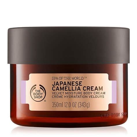 crema camelia de japon spa   world  body shop ml mercado libre