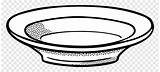 Dish Putih Hitam Piring Pngwing Deep Lineart Kartun W7 Pngitem Mangkuk sketch template