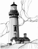 Lighthouse Drawing Simple Pencil Drawings Paintingvalley sketch template