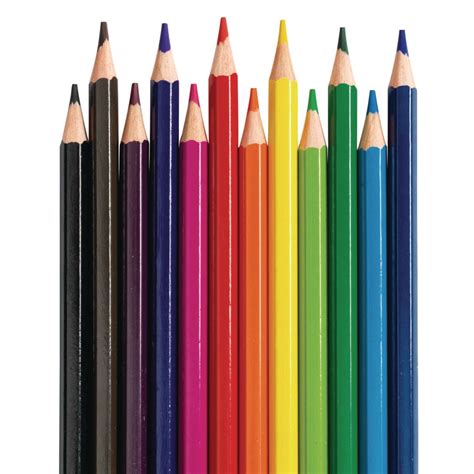 colorations sustainable regular size colored pencils  pack set