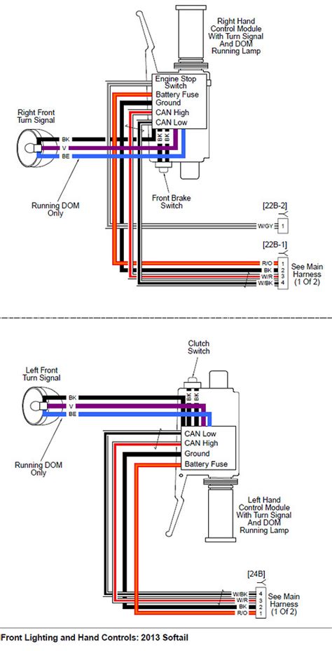 turn signal flasher harley wiring diagram