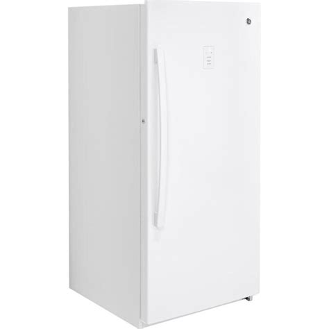 Ge Garage Ready 14 1 Cu Ft Frost Free Upright Freezer In The Upright