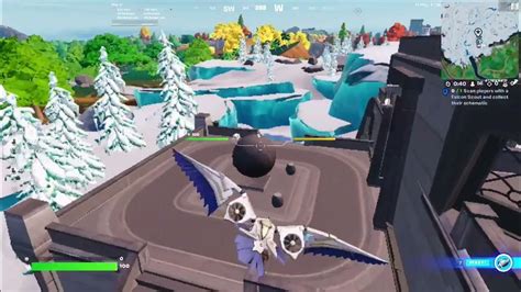scan players   falcon scout  collect  schematic fortnite youtube