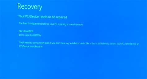 windows recovery message windows  forums