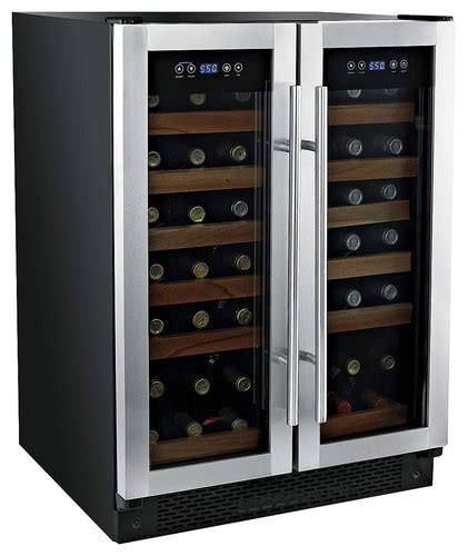 Best Buy Wine Enthusiast Nfinity Pro 42 Bottle Wine Cellar Stainless