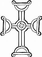 Cross Coloring Celtic Pages Drawing Printable Wooden Crosses Clipart Cliparts Cool Adults Orthodox Draw Gravestone Designs Clip Library Super Online sketch template