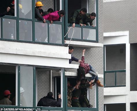 Pictured The Dramatic Moment Police Hauled Chinese Woman