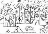 Hundertwasser Ausmalbilder Ausmalen Malvorlagen Droomvallei Lente Kunstschilders Vorlagen Kiezen Downloaden Uitprinten sketch template
