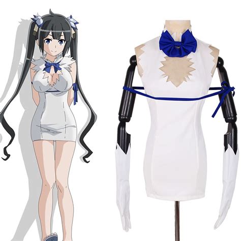 rulercosplay is it wrong to try to pick up girls in a dungeon hestia white cosplay costume