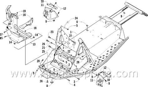 arctic cat snowmobile parts diagram general wiring diagram