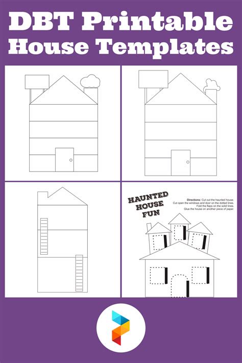 dbt printable house templates