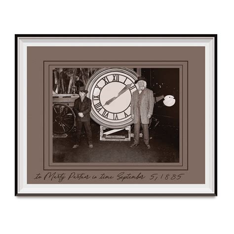 marty mcfly   brown  clock photo    future iii prop picture walmartcom