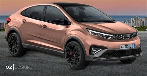 tata altroz rendered   suv coupe