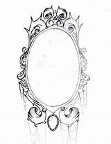 Mirror Drawing Vintage Frame Tattoo Mirrors Drawings Hand Frames Designs Scary Deviantart Held Old Spiegel Rituals Stories Getdrawings Paintingvalley Oval sketch template
