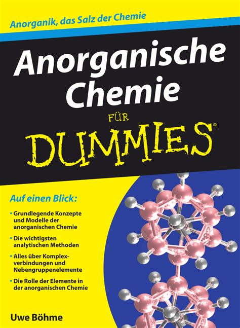 anorganische chemie fuer dummies