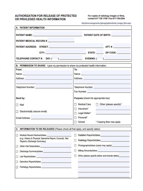 health record forms   ms word
