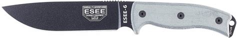esee  survival knife review   fixed blade bushcraft knife