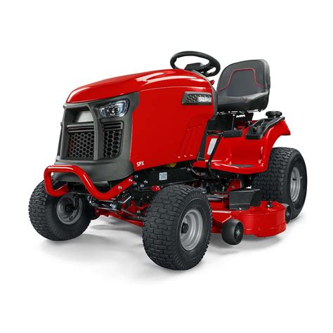spx series riding lawn mowers snapper