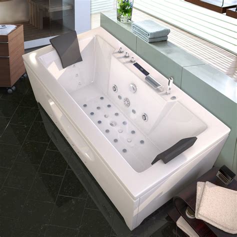 whirlpool bath shower spa jacuzzis massage corner  person bathtub  ebay