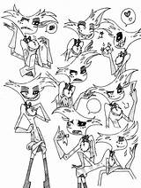 Hazbin Hotel Coloring Angel Pages Print Waggy Raskrasil sketch template