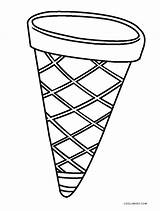 Cone Ice Cream Coloring Printable Template Cool2bkids Templates Drawing Sheets Snow Getcolorings sketch template