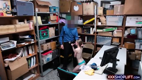 Little Devil Shoplifters Tight Pussy Gets The Officers Dick Eporner